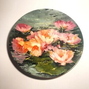 Royal Doulton Collector's Plate by Hahn Vidal Vintage 1975 Flower Garden Series